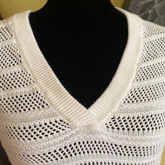 Michael Kors Knit V-neck Sweater - Picture 2 of 11